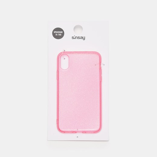 Sinsay - Etui na iPhone X/XS - Różowy Sinsay Jeden rozmiar Sinsay