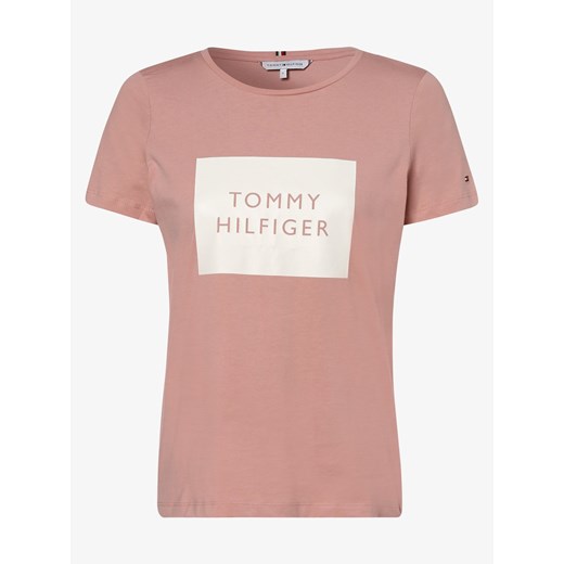 Tommy Hilfiger - T-shirt damski, różowy Tommy Hilfiger XXL vangraaf