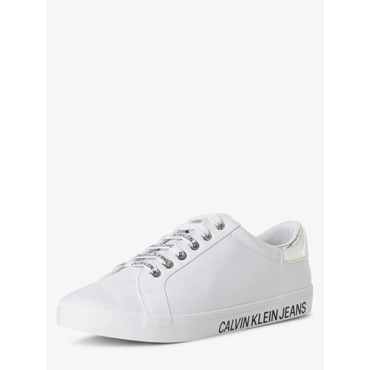 Calvin Klein Jeans - Tenisówki damskie, biały 37 vangraaf