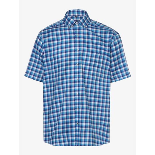 Eterna Modern Fit - Koszula męska – niewymagająca prasowania, niebieski 43 vangraaf