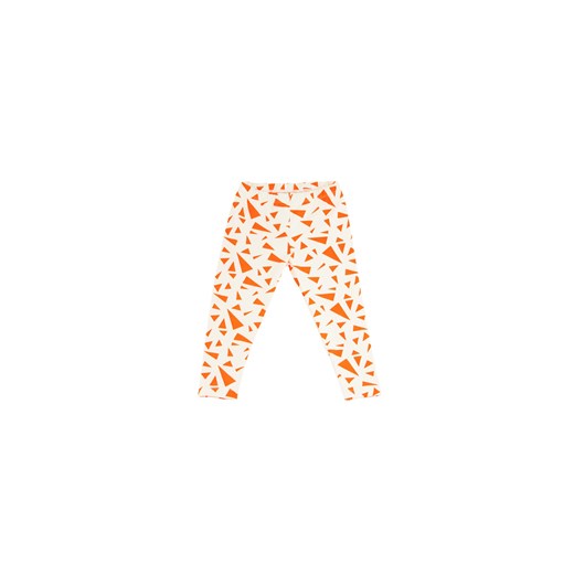 Spodnie Leggings Orange Triangle białe misslemonade bezowy bawełniane