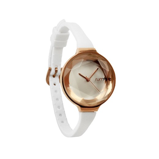 **Rumba Ladies Orchard Gem Mini White Watch topshop brazowy mini
