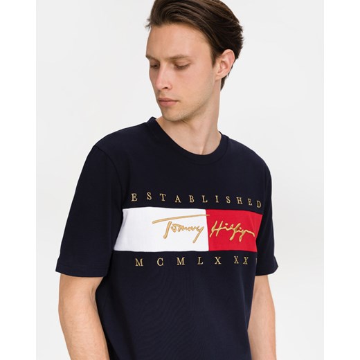 T-shirt męski Tommy Hilfiger z bawełny 