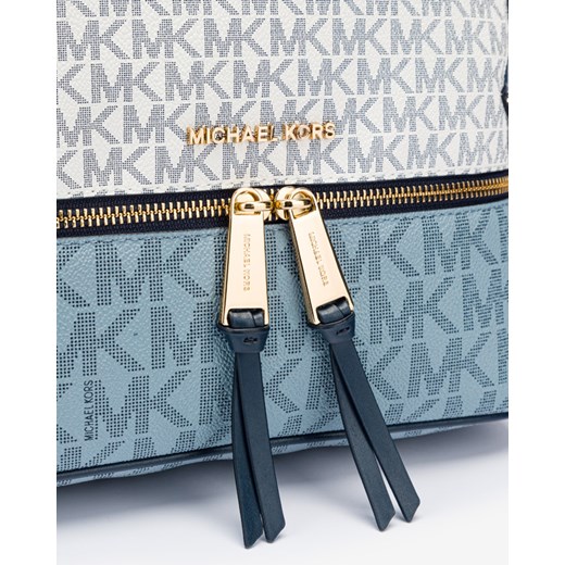 Michael Kors Rhea Medium Plecak Niebieski Biały Michael Kors UNI BIBLOO