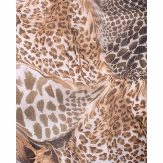 Animal Print Wrap Silk Dress -Pre Owned Condition Excellent Diane Von Furstenberg Vintage 3XS - US 0 okazyjna cena showroom.pl