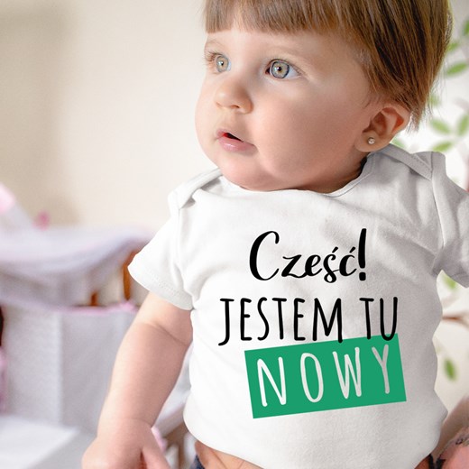 Odzież dla niemowląt biała z bawełny chłopięca