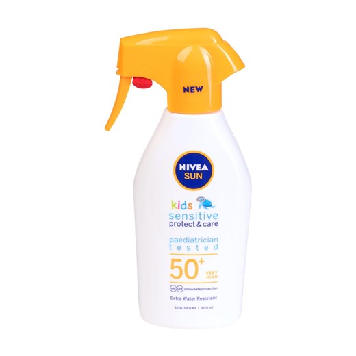 Nivea Sun Kids Protect & Care Sensitive Sun Spray Spf50  Preparat Do Opalania Ciała 300Ml Nivea makeup-online.pl