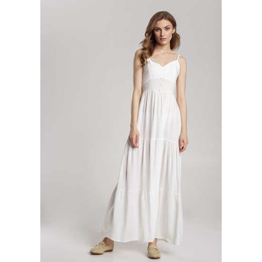 Biała Sukienka Fahey Renee L/XL Renee odzież okazyjna cena