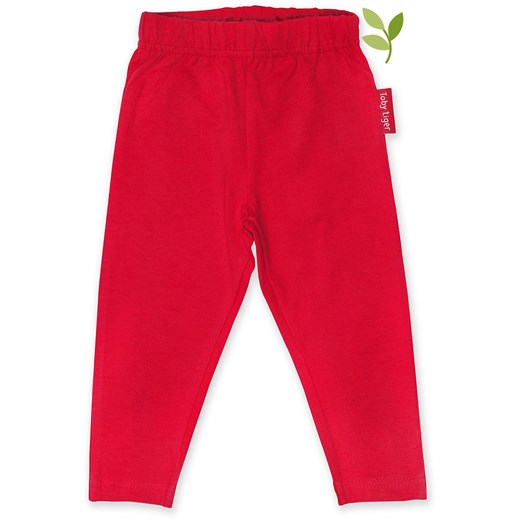 Legginsy w kolorze czerwonym Toby Tiger 98 okazja Limango Polska