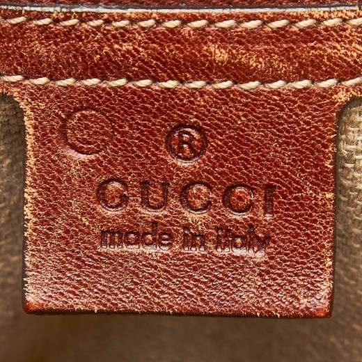 Shopper bag Gucci na ramię skórzana 