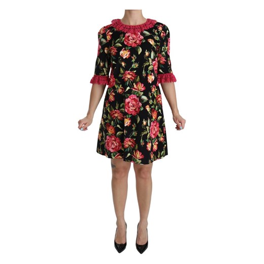 Lace-line Przesunięcie Mini Sukienka Dolce & Gabbana 2XS - 38 IT showroom.pl wyprzedaż