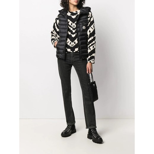 Moncler kamizelka damska czarna