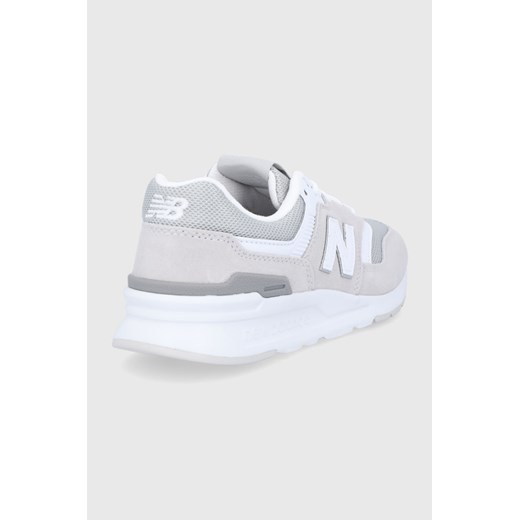 Buty sportowe damskie New Balance w stylu casual sznurowane płaskie na wiosnę