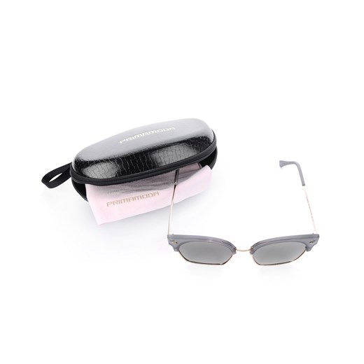 Okulary przeciwsłoneczne w odcieniach szarości Primamoda  okazyjna cena Primamoda