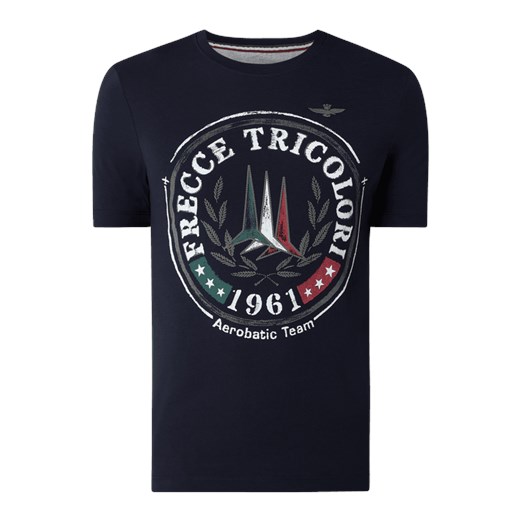 T-shirt z nadrukiem Aeronautica Militare XL wyprzedaż Peek&Cloppenburg 