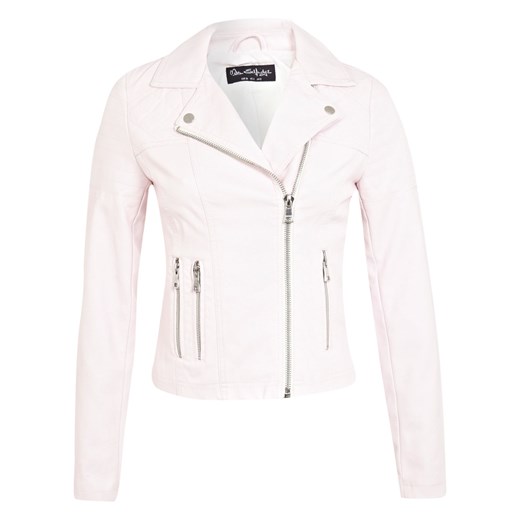 Pastel Pink Biker Jacket miss-selfridge bialy kurtki