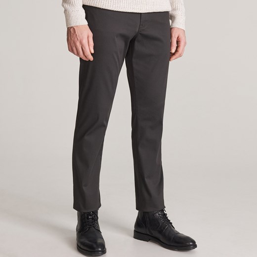 Reserved - Bawełniane spodnie regular - Szary Reserved 31 okazyjna cena Reserved