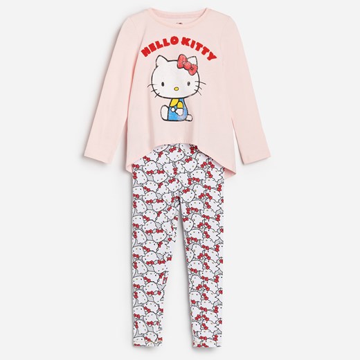 Reserved - Bawełniana piżama Hello Kitty - Reserved 98/104 Reserved okazyjna cena