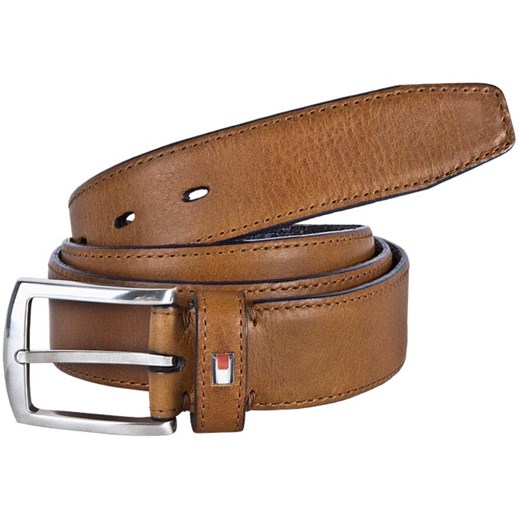 Pasek Męski TOMMY HILFIGER - TOMMY HILFIGER - Martin Belt BM56917761 257 eobuwie-pl brazowy 