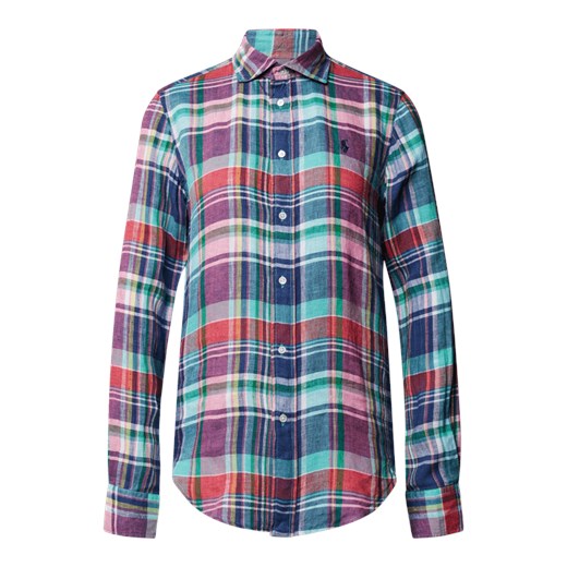 Bluzka koszulowa z lnu Polo Ralph Lauren L wyprzedaż Peek&Cloppenburg 