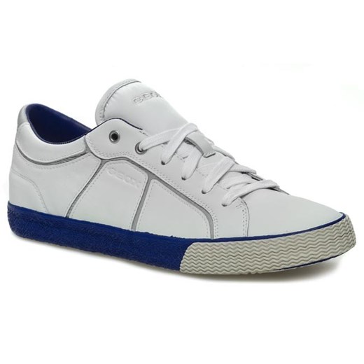 Sneakersy GEOX - U SMART S U34X2S 043FU C1106 Optic White/Dove Grey eobuwie-pl bialy jednoplaczaste