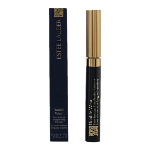 Estee Lauder Double Wear Zero-Smudge Lengthening Mascara Wydłużający tusz to rzęs 6 ml - 01 Black okazja Perfumy.pl