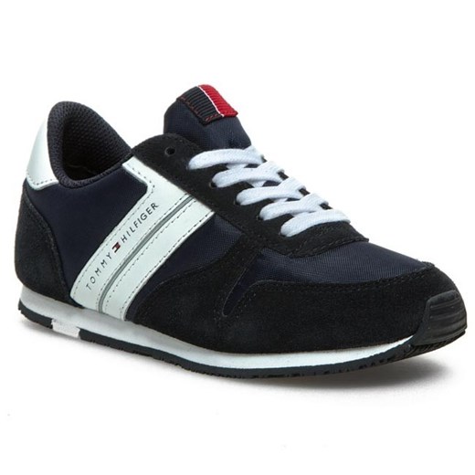 Półbuty TOMMY HILFIGER - Jagger Jr 9C FB56817149 Midnight 403 eobuwie-pl czarny dziecięce