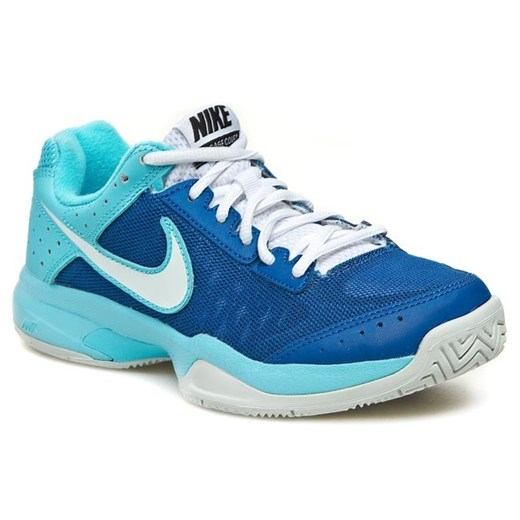 Półbuty NIKE - Nike Air Cage Court 549890-402 Military Blue/White-Plrzd Blue eobuwie-pl niebieski amortyzująca