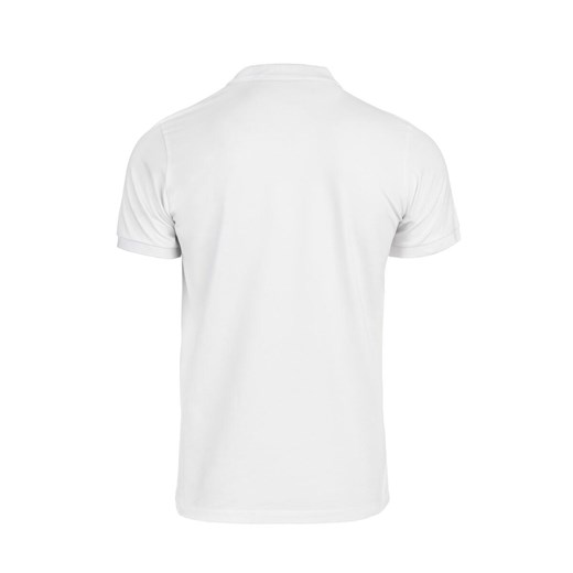 Koszulka polo Męska biała z kołnierzykiem Cross Jeans  Texas Club