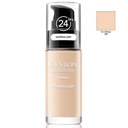 ColorStay podkład z pompką do skóry normalnej i suchej z kompleksem SoftFlex 180 Sand Beige 30ml Revlon 30ml perfumgo.pl