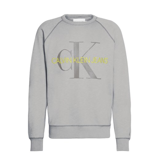 BLUZA MĘSKA CALVIN KLEIN JEANS OLIWKOWA Calvin Klein L wyprzedaż Royal Shop