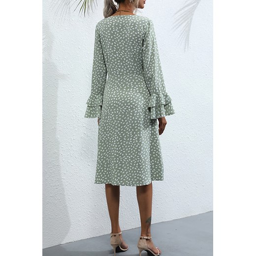 Sukienka TANELA GREEN S promocyjna cena Ivet Shop