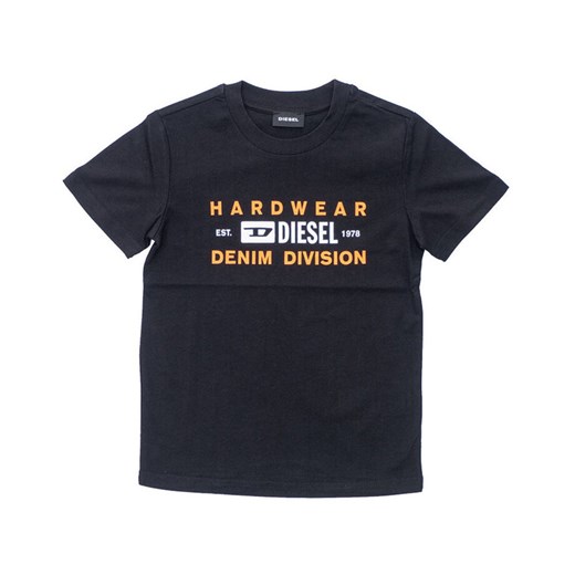 T-shirt chłopięce Diesel czarny