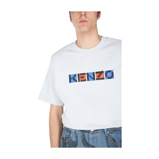 T-shirt męski Kenzo w stylu młodzieżowym z krótkimi rękawami 