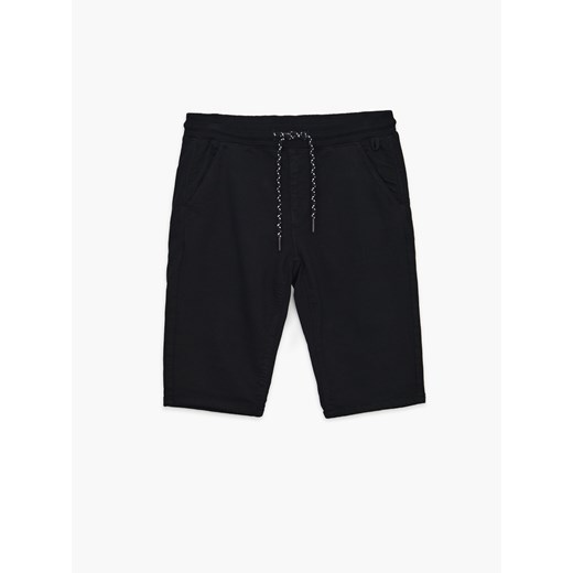 Cropp - Szorty jogger - czarny ze sklepu Cropp w kategorii Spodenki męskie - zdjęcie 114350898