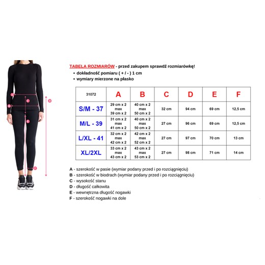 Granatowe damskie tregginsy z guzikami - Spodnie Royalfashion.pl S/M - 37 royalfashion.pl