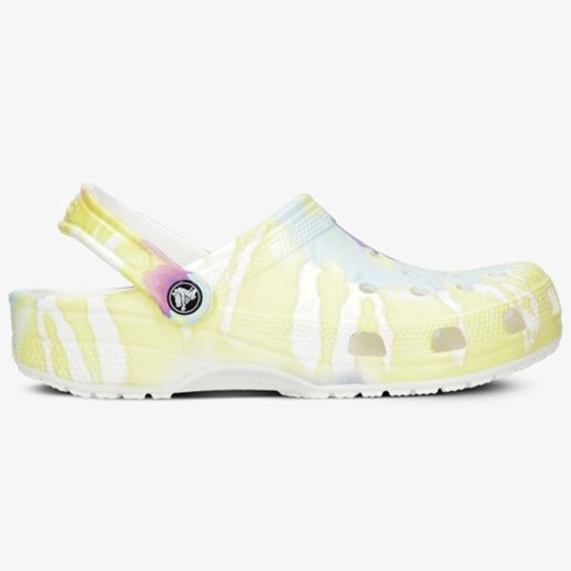 Klapki damskie Crocs bez zapięcia z nadrukami z gumy 