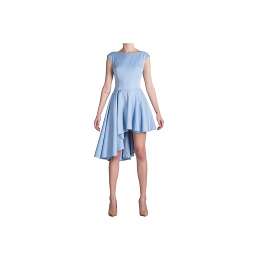 Sukienka Isabella boutiquelamode-com niebieski damskie