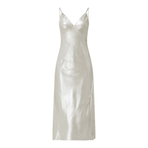 Sukienka midi z efektem metalicznym M okazyjna cena Peek&Cloppenburg 