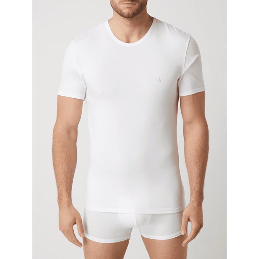 T-shirt ze streczem w zestawie 2 szt. Calvin Klein Underwear L Peek&Cloppenburg 