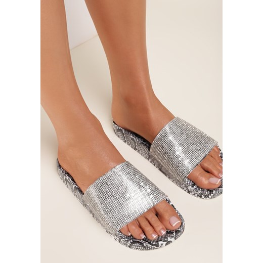 Klapki damskie Renee na lato casual płaskie 