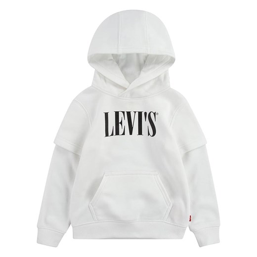 Bluza chłopięca biała Levi's w nadruki 