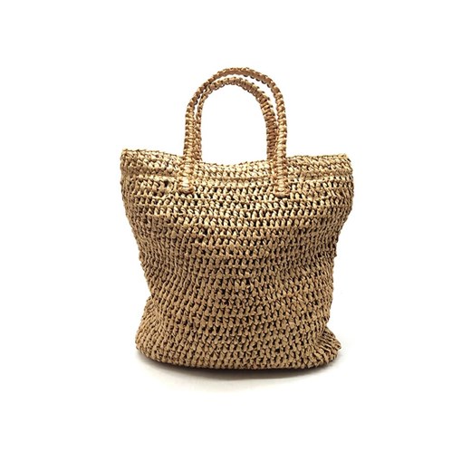 Torebka w kolorze jasnobrązowym - (S)39 x (W)40 cm Inka Brand onesize promocyjna cena Limango Polska