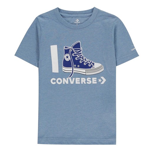 Converse I Love T Shirt Junior Boys Converse 5-6 Y Factcool