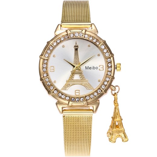 Zegarek Eiffel - Złoty IZMAEL.eu