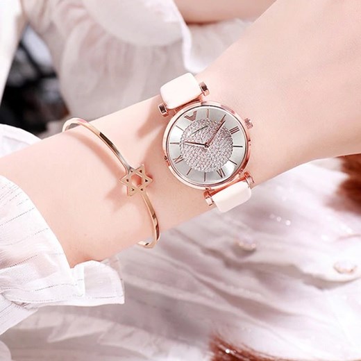 Zegarek Romantic - Biały IZMAEL.eu