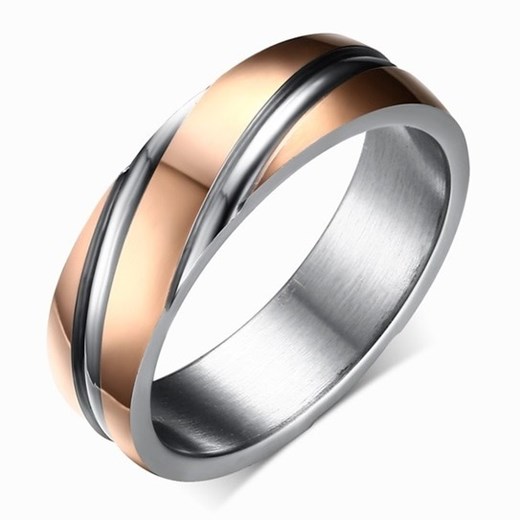 Pierścień Twist - Złoty/Różowy/67mm IZMAEL.eu