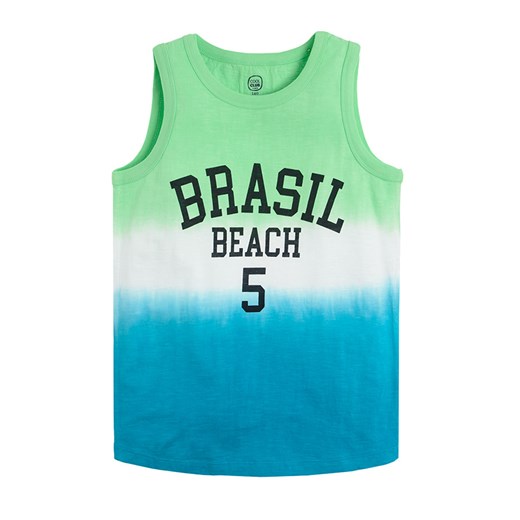 Cool Club, T-shirt chłopięcy bez rękawów, mix, Brasil Beach 5 Cool Club 146 smyk