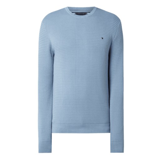 Sweter z bawełny ekologicznej Tommy Hilfiger M promocyjna cena Peek&Cloppenburg 