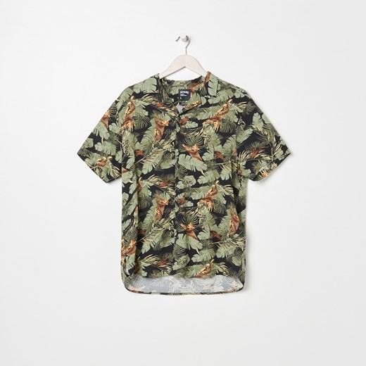 Sinsay - Wzorzysta koszula regular fit ECO AWARE - Wielobarwny Sinsay XS Sinsay